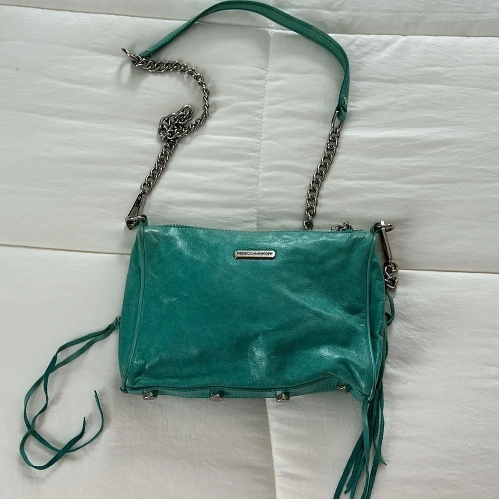 Rebecca Minkoff Leather Fringed Crossbody Bag